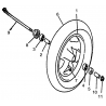 7 -  ROUE AVANT EGGY 125