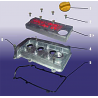 9 -  CACHE CULBUTEUR CRUISER 850 EFI