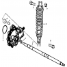 10 -  AMORTISSEUR ARRIERE HY290 4x2 - 4x4