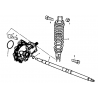 8 -  AMORTISSEUR ARRIERE HY300 4x2