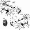 12 -  TRAIN ARRIERE HY320 4x2 - 4x4