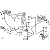 44 - DISTRIBUTEUR FREINAGE ARRIERE TGB BLADE 400 425 Serie FBE FBA FBD