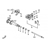 44 - AXE ARRIERE TGB TARGET 400 425 4x4