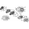 9 - CARTER MOTEUR TGB BLADE 425 IRS