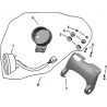 18 - COMPTEUR MOTO MASAI BLACK CAFE 50