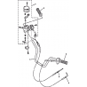 22 -  GUIDON / ENSEMBLE POIGNEE DROITE A700 i