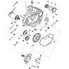 3 -  CARTER GAUCHE / POMPE A EAU RS8 4x4 EFI