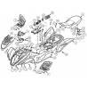 13 -  CARROSSERIE / SELLE DL801  DMX350 Av 2008