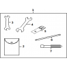 19 - TROUSSE A OUTILS MOTO MASAI GREYSTONE 50
