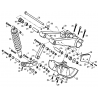 19 -  SUSPENSION ARRIERE DL904  DMX460 2008