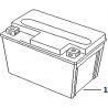 22 - BATTERIE MOTO MASAI GREYSTONE 125