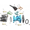 43 - DEBITMETRE / PIPE ADMISSION MOTO MASAI GREYSTONE 125