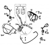 22 -  ENSEMBLE GUIDON STREETSTAR 50cc