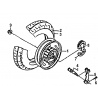 27 -  ROUE ARRIERE STREETSTAR 50cc