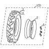 14 - ENSEMBLE ROUES AVANT
