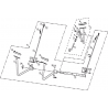 25 - ENSEMBLE DE CONTROLE : EMBRAYAGE ET PEDALE DE FREIN