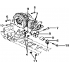 26 - SUPPORTS DIFFERENTIEL ARRIERE