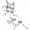 14 - SUPPORT PARE-CHOCS AVANT  HYTRACK 170 ST
