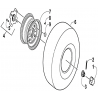 7 - ROUES ARRIERE  HYTRACK 170 ST