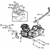 1 - MOTEUR ET COUVRE CULASSE TGB BLADE 250S LE E LIMITED TYPE: FCB