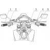 24 - GUIDON / COMMODO MOTO MASAI VISION 5000 ELECTRIQUE