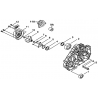 6 - CACHE CARTER MOTEUR GAUCHE 1 TGB TARGET 400 425 4x4