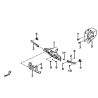 49 - SUPPORTS ET PLAQUE IMMATRICULATION ET CATADIOPTRE TGB TARGET 400 425 4x4