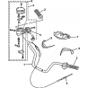 21 -  GUIDON / ENSEMBLE POIGNEE DROITE H8 4x4 EFI