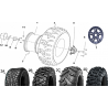 7 - ROUES AVANT HYTRACK HY540 ST