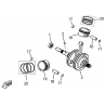 18 -  EMBIELLAGE AVEC PISTONS HY550 4x4