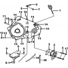 7 - CACHE CARTER MOTEUR GAUCHE 2 TGB BLADE 500 SL