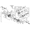 16 - ENSEMBLE DIFFERENTIEL ARRIERE TGB TARGET 500IRS-F 550IRS GUNNER 550IRS