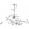 34 - LEVIER DE VITESSES TGB TARGET 500IRS-F 550IRS GUNNER 550IRS