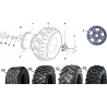 8 - ROUES AVANT HYTRACK HY740 STL EPS