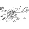 13 - CARTER MOTEUR GAUCHE 1 TGB TARGET 550 IRS 4X4
