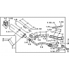 19 - ENSEMBLE ECHAPPEMENT (COMPRIS ENTRE 005476-008693) TGB TARGET 550 IRS 4X4
