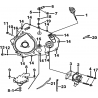 7 - CACHE CARTER MOTEUR GAUCHE 2 TGB BLADE 550 LT EPS