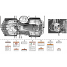 52 - ETIQUETTES DE SECURITE TGB BLADE 1000 2015