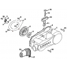 28 -  CARTER MOTEUR GAUCHE HY210
