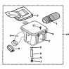 26 -  FILTRE A AIR HY210S