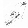 15 -  ENSEMBLE CARDAN ARRIERE HY400