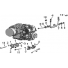 23 - ENSEMBLE MOTEUR SUPPORT MOTEUR  HYTRACK HY500 T EPS