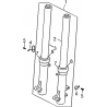 21 - FOURCHE MOTO MASAI RIDER 50