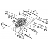 14 - CARTER MOTEUR GAUCHE 2 TGB TARGET 460 IRS