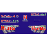 54 -  AUTOCOLLANTS HY560 4x4