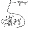 19 - SYSTEME DE FREINAGE DU FREIN DE PARC A CABLE QUAD HYTRACK HY570X
