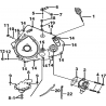 7 - CACHE CARTER MOTEUR GAUCHE 2 TGB BLADE 500 SL 2018