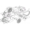 9 -  VARIATEUR / EMBRAYAGE HY610 4x4