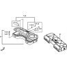 57 - COFFRE ARRIERE OPTION TGB TARGET 500IRS-F 550IRS GUNNER 550IRS
