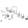 41 - PORTE-FUSEE DE DIRECTION TGB BLADE 525 SE-FI 2012 SL-FI 2014
